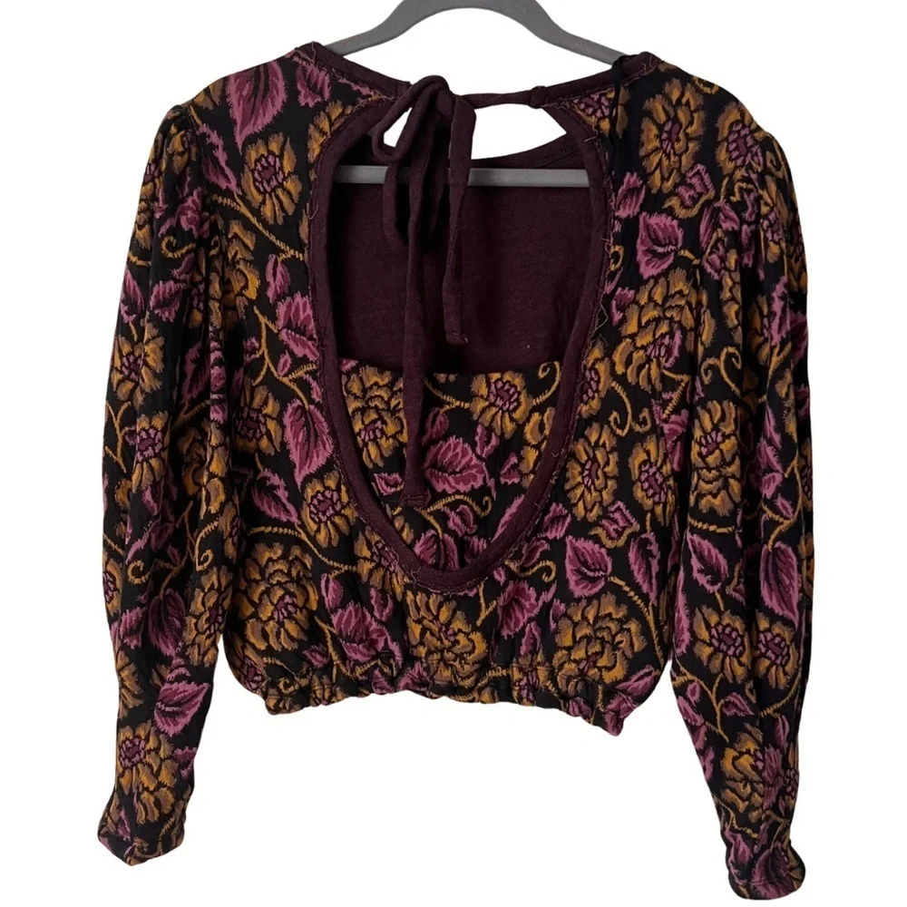 NWT Free People No Ordinary Drapey Reversable Top, Small